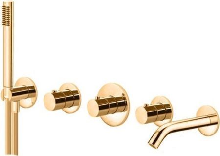 Смеситель для ванны с душем Paffoni Modular Box MDE001HG, артикул MDE001HG