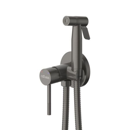 RELAX-DIF-NOP Гигиенический душ со смесителем, черный матовый, артикул RELAX-DIF-NOP