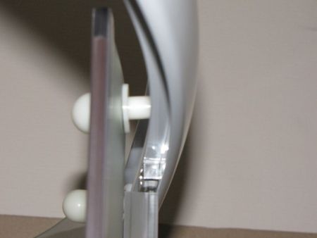 Душевой уголок Parly ZЕ90 90х195 профиль Белый стекло матовое