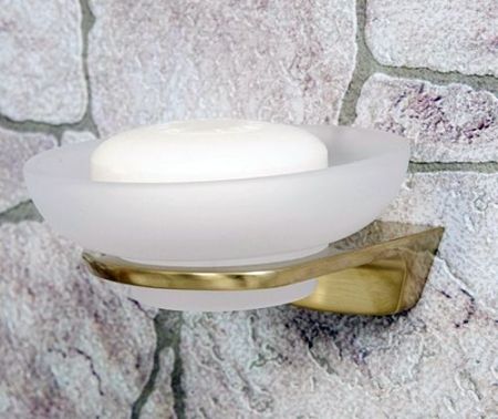 Мыльница WasserKRAFT Aisch K-5929 Золото матовое, артикул K-5929