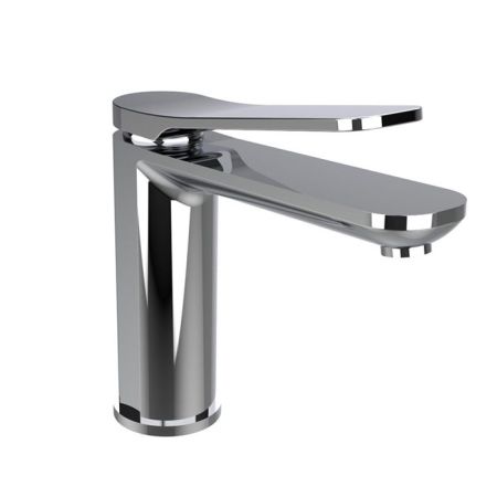 Bongio GIO2 Смеситель для раковины на 1 отв., излив 126 мм, цвет: хром, артикул 80721CRPR