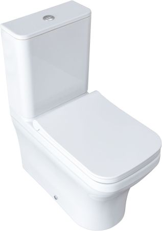Чаша напольного унитаза Allen Brau Infinity 4.21012.20 белый глянец, артикул 4.21012.20