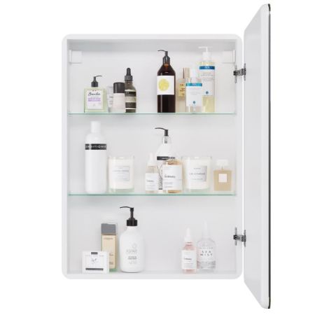 Зеркальный шкаф Dreja Point 60 см, белый, артикул 99.9032