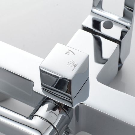 Смеситель для ванны Raffine F2296, хром