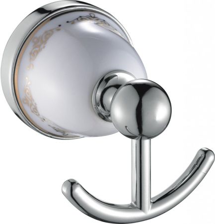 Крючок двойной подвесной ART&MAX FELICIA AM-F-5502-Cr, артикул AM-F-5502-Cr