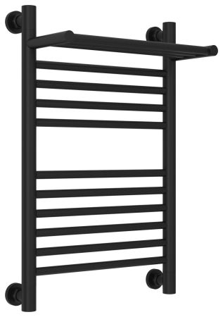 Полотенцесушитель водяной "БОГЕМА 1П +" 600х400 (Матовый Чёрный), артикул 31-0223-6040