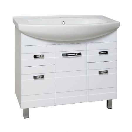 Тумба Runo Турин 85 под умывальник УТ000001523 (Стиль 85) (УТ000002095), артикул УТ000002095