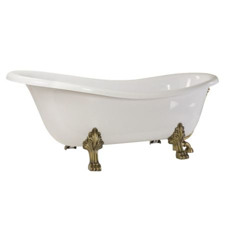 Ванна из искусственного камня Veragio Gialetta 170x80 26928 ножки Бронза, артикул 26928