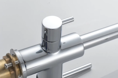 Смеситель для кухни с подключением фильтра Shevanik S128, хром, артикул S128