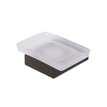 SLIDER-SODS-01 Мыльница подвесная, стекло, исполнение хром, артикул SLIDER-SODS-01