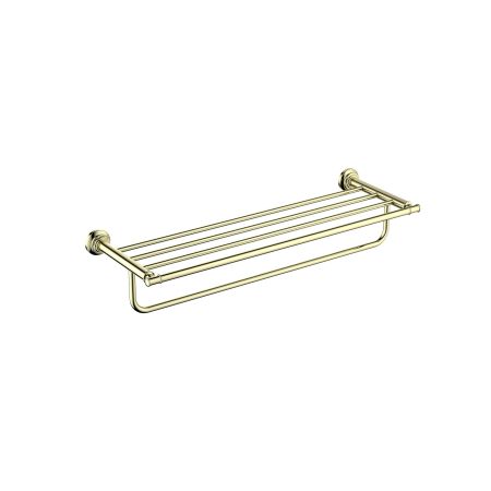 Полка для полотенец AQUATEK, полир. золото AQ4515PG КЛАССИК, артикул AQ4515PG