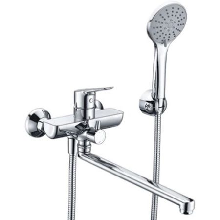 Смеситель для ванны WasserKRAFT Lippe 4502L универсальный Хром, артикул 4502L