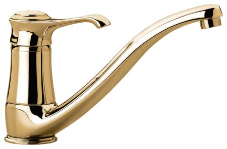 Emmevi Tiffany, кухонный смеситель с поворотным изливом, цвет бронза, артикул 6095BR