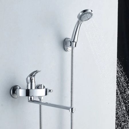 Смеситель для ванны Shevanik S5172, хром