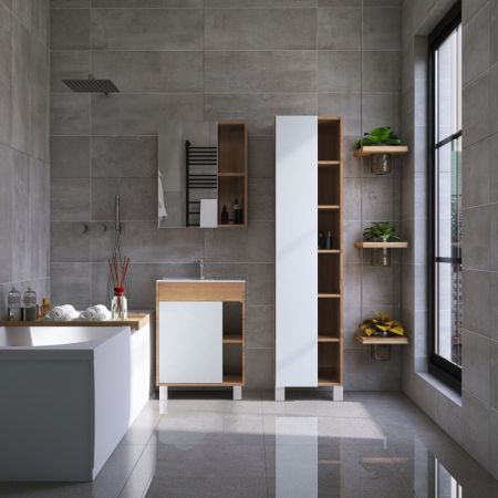 Пенал VIANT "Бостон" правый/левый 300х450х1900 (VBOS450-PEN), артикул VBOS450-PEN