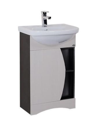 Тумба Onika Дуэт 52 напольная, бодега/венге (ум. Акватон 52), артикул 105201