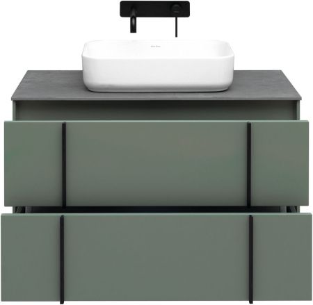 Тумба под раковину Allen Brau Reality 90 1.32006.CGM олива матовый, артикул 1.32006.CGM