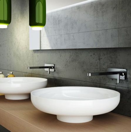 Смеситель для раковины Webert Living LV830606345, никель, артикул LV830606345