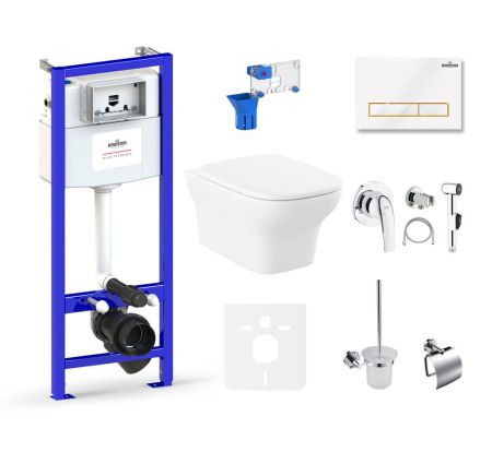 Комплект 10 в 1 Lavinia Boho Bristol Rimless 75110698, премиум с пластиковой клавишей, артикул 75110698