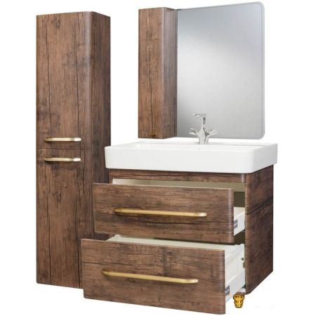 Тумба под раковину Bellezza Олимпия 60 4639309110439 Орех, артикул 4639309110439