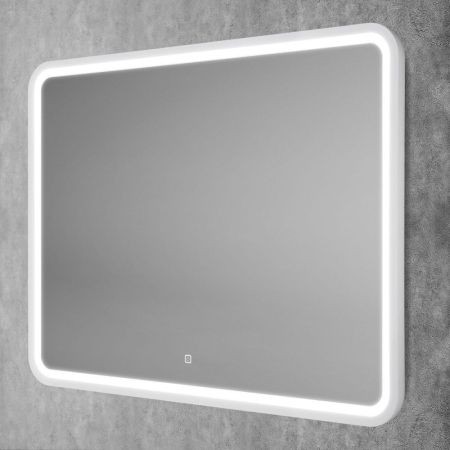 Зеркало с подсветкой "Genova 1000x800" AM-Gen-1000-800-DS-F-White, артикул AM-Gen-1000-800-DS-F-White