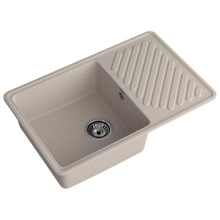 Кухонная мойка GranFest QUARZ 52, песочный, артикул 52 песочный
