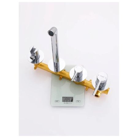 Смеситель для ванны встраиваемый Raglo R20.32, хром