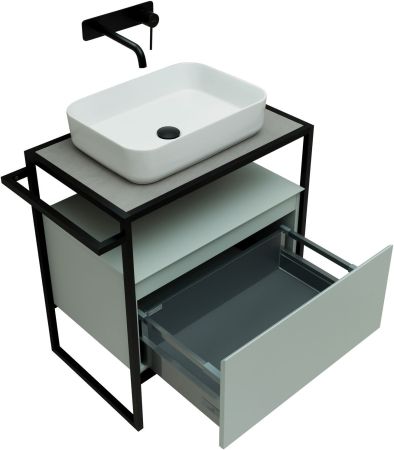 Тумба под раковину Allen Brau Priority 70 1.31001.PWM папирус матовый, артикул 1.31001.PWM