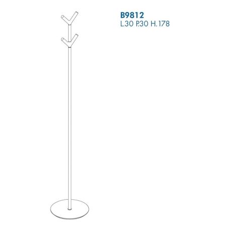 Напольная стойка Colombo Design Planets B9812.000 Хром, артикул B9812.000
