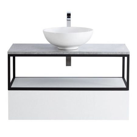 Мебель для ванной CEZARES CADRO 100, артикул CADRO-100/46/30-1C-SO-MET-ST