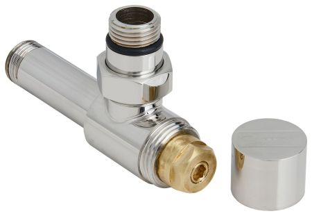 Вентиль угловой (под шестигранник) G 1/2" НР х G 1/2" НР (ЗОЛОТО)