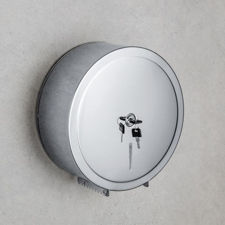 Colombo Hotel Collection Контейнер для т/б, с безопасным замком, цвет: полированная нержавеющая сталь, артикул B9983N.IL