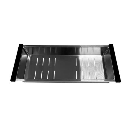 Кухонная мойка Ulgran Steel 680x500, брашированная сталь, артикул US 680-001