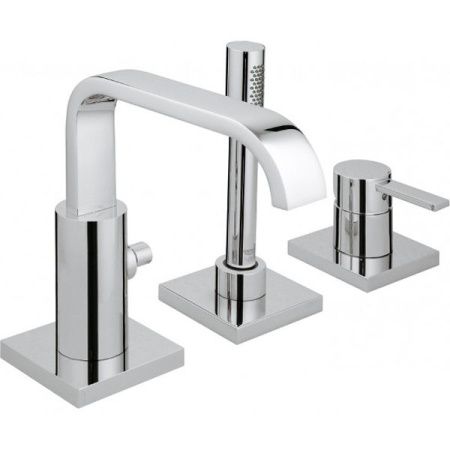 Внешняя часть смесителя для ванны GROHE Allure на 3 отверстия, хром (19316000)