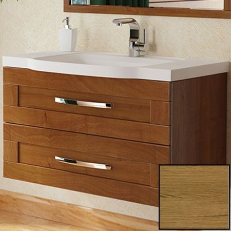 Тумба с раковиной SanVit Кантри 90 kcountry090 подвесная Акация светлая, артикул kcountry090