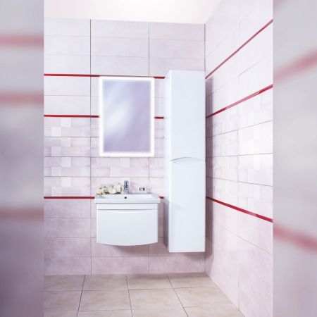 Комплект мебели для ванной Бриклаер ВЕГА 60, белый, артикул ВЕГА 60