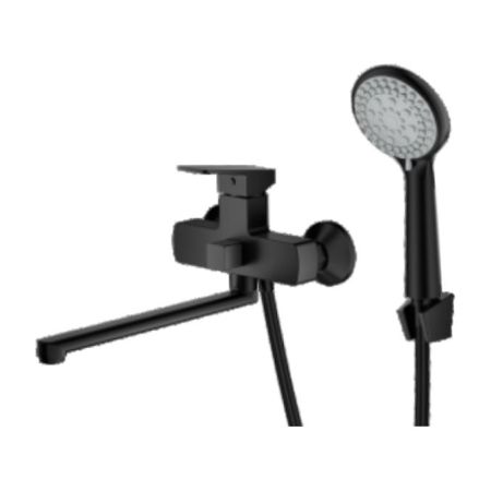 Смеситель для ванны Prohanss P60.22.06, черный, артикул P60.22.06