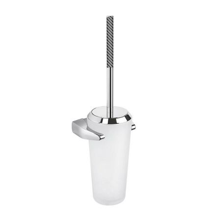 Colombo Road Ёршик подвесной, цвет: хром/карбон/матовое стекло, артикул B8007.CRQ-VAN