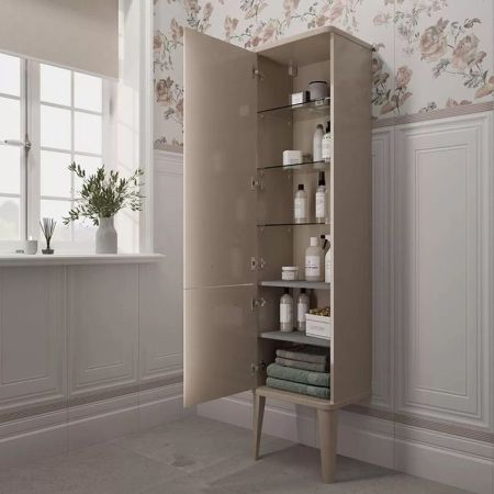 Kerama Marazzi Пенал POMPEI напольный\подвесной 150, камео бежевый, артикул PO.N.150\CAM