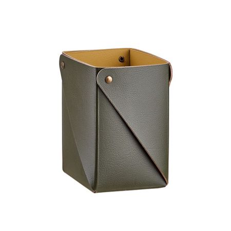 ADJ Стаканчик, 8x8xH10,5 см., цвет: оливковый/горчичный, артикул 0104.55/40