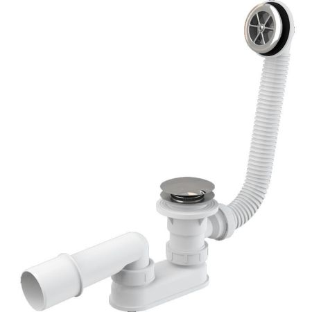 Сифон для душевого поддона Alcaplast A503KM Хром, артикул A503KM