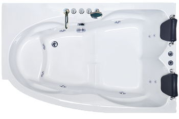 Гидромассажная ванна Royal Bath  SHAKESPEARE COMFORT 170х110х67 R