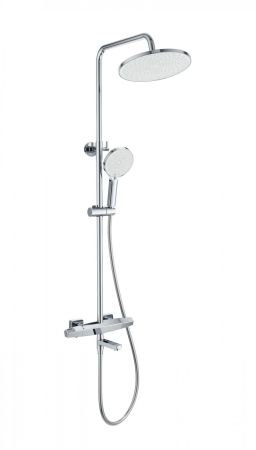 Душевая система с термостатом WONZON & WOGHAND NEO, Хром (WW-B3046-A1-CR), артикул WW-B3046-A1-CR