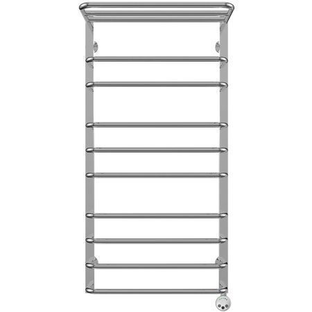 Электрический полотенцесушитель Terminus Арктур П10 500x1031 4660059920429 с полкой Хром, артикул 4660059920429