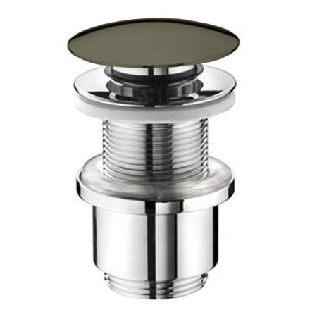 Донный клапан, Globo, для раковин без перелива, форма крышки-круглая, материал крышки-керамика. цвет-Felce, артикул FI024FE