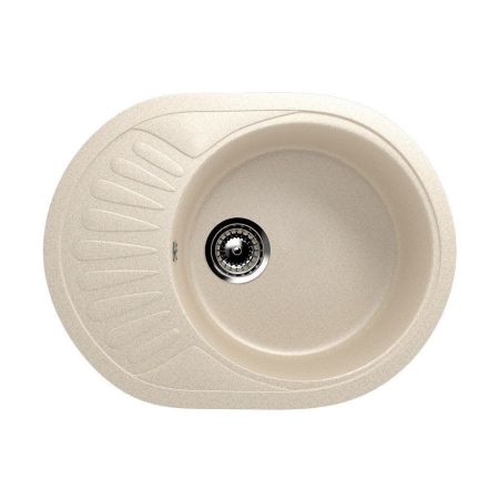Кухонная мойка Ulgran U-107м-328, бежевый, артикул U-107m-328