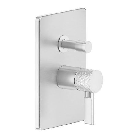 GESSI INCISO Встраиваемый смеситель, на 2 источника с автоматическим переключателем (внешняя часть), цвет: хром, артикул 58079#031