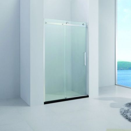 Душевая дверь Black&White Stellar Wind S218-1200х1950 профиль Хром стекло прозрачное