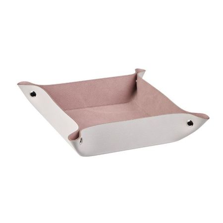 Colombo Adj Мелочница, 20x14H5 см , цвет: устричный/пепельная роза, артикул BADJ0109-0207