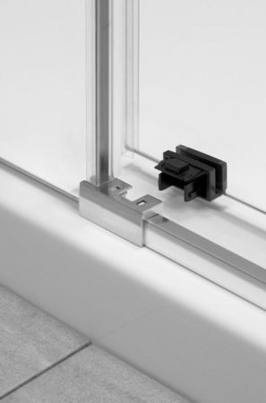 Элемент душевой двери Radaway Espera 495 100 L профиль Хром стекло прозрачное, артикул 380495-01L